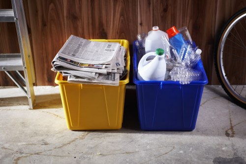 Eco-friendly demolition waste removal process in Hounslow