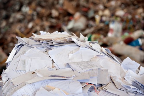 Community participating in a recycling drive in Hounslow